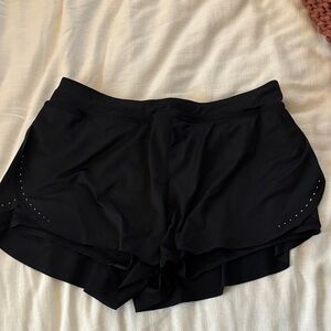 2/$10 Amazon Brand Women's Black Athletic Shorts